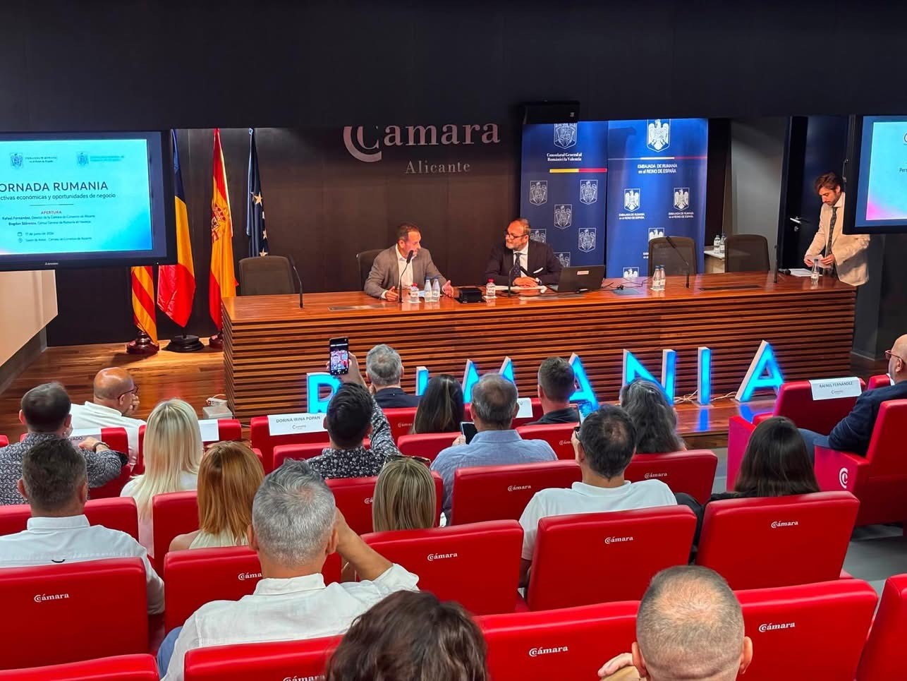 România – perspective economice și oportunități de afaceri la Camera de Comerț Alicante-2