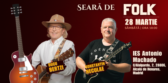 SEARĂ DE FOLK Ducu Bertzi & Constantin Neculae