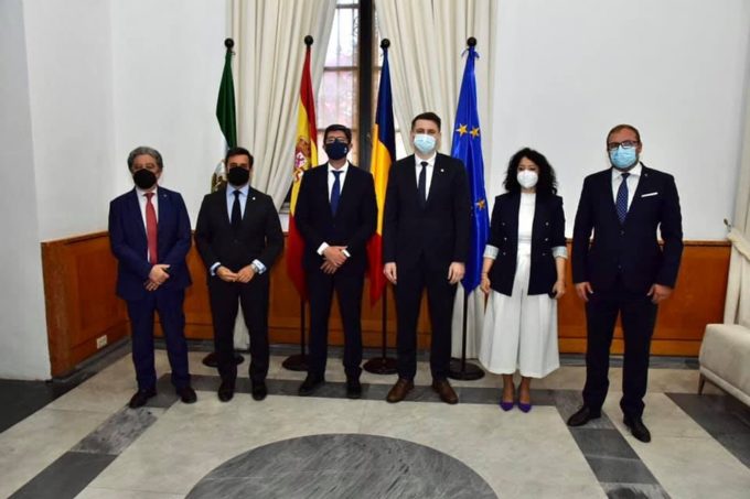 Secretarul de stat Oana Ursache și secretarul general adjunct Abrudean Mircea au avut o întrevedere cu reprezentanți ai Guvernului Autonom Andaluz