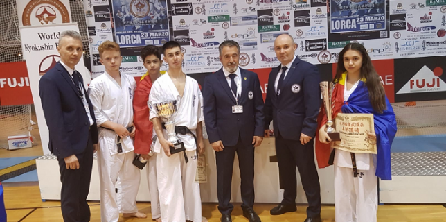 Spania Sportivi români au cucerit aurul la Campionatul European de Kyokushin