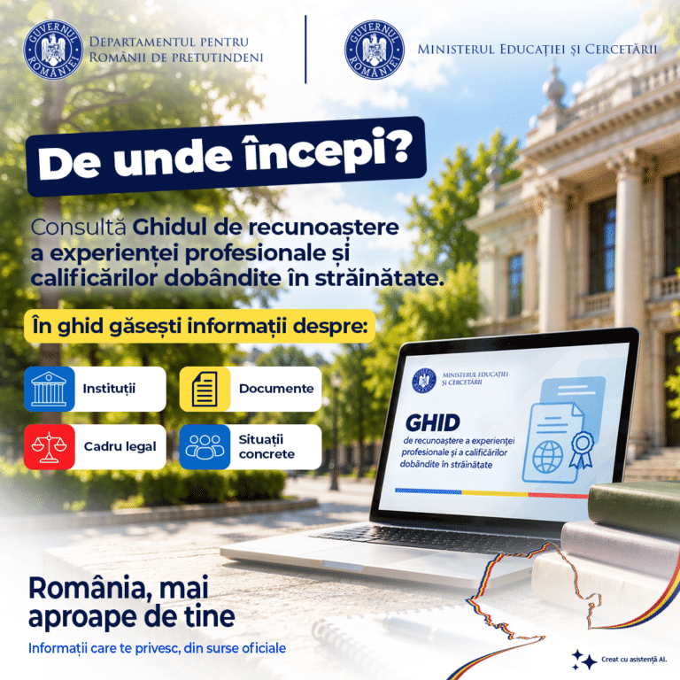 Studii și calificări România, mai aproape de tine - Ce finanțează Ministerul Educației și Cercetării pentru bursierii români de pretutindeni-1