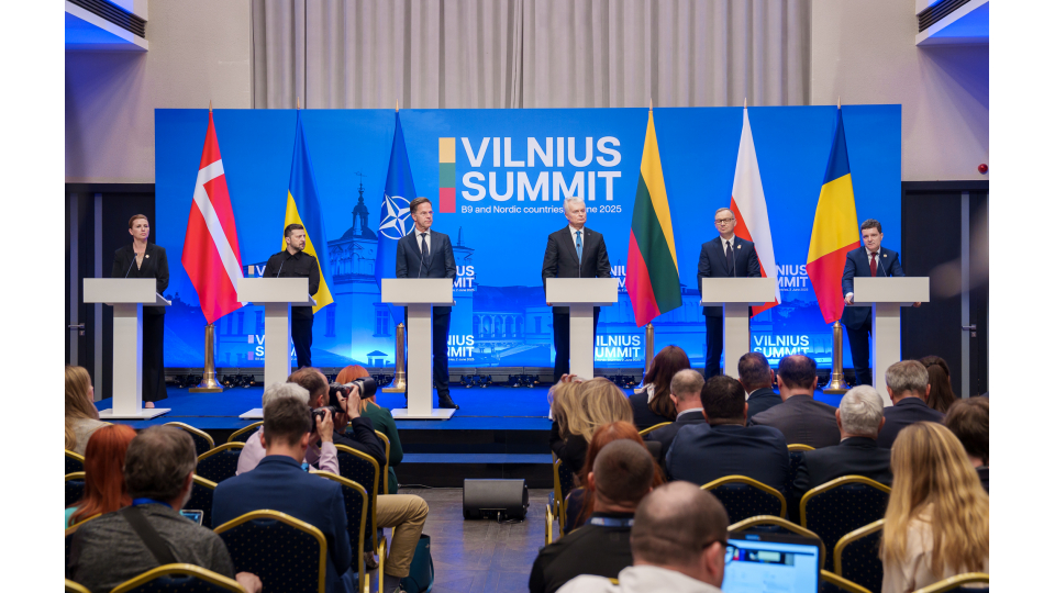 Summitul B9 și Țările Nordice, 2 iunie 2025 - Declarația Președinților (co-gazde) Rămânem fermi în condamnarea invaziei la scară largă a Rusiei asupra Ucrainei-1