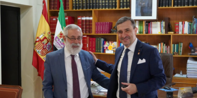 Vizita de lucru a ambasadorului George Bologan în provincia Caceres