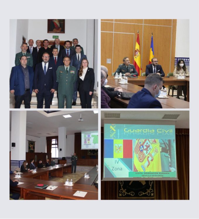 Întâlnire tehnică delegaţie Ministerul Afacerilor Interne român şi reprezentanţii Gărzii Civile (Guardia Civil) din Andaluzia